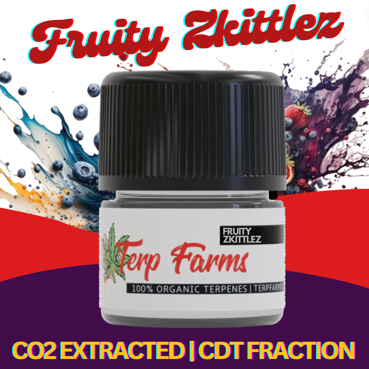 Fruity Zkittlez Cannabis Derived Terpenes - CO2